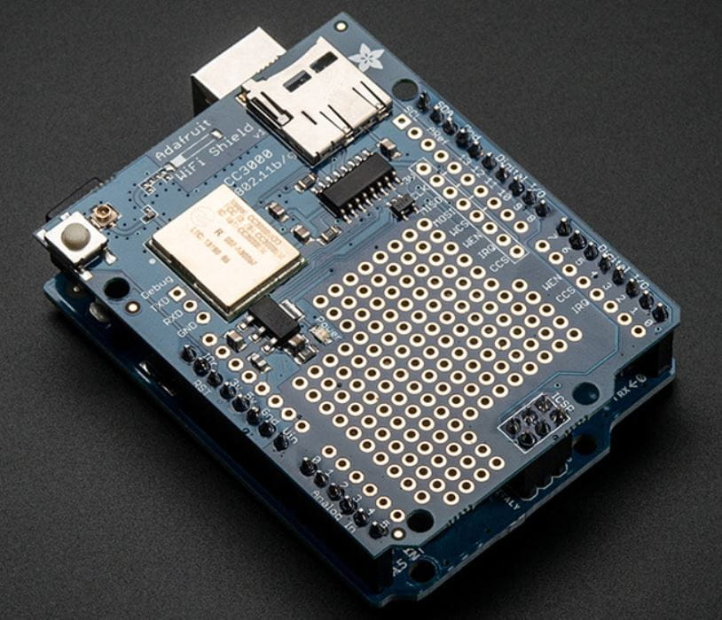 Adafruit Industries-Wi-Fi Shield | 1534 RF/Drahtlos-Entwicklungsplatinen und Kits 0118 1534