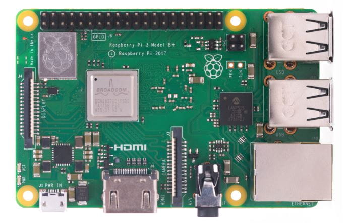 Raspberry Pi Foundation-RASPBERRYPI3B+ Eingebettete Systementwicklungsboards und -kits 0518 RP3ModelB