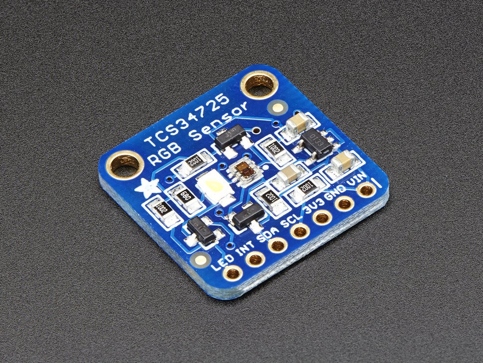 Adafruit Industries-RGB Color Sensor | 1334 Sensor Development Boards und Kits 1334-04