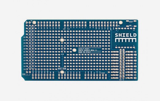 Arduino Corporation-Arduino Shield- MEGA Proto PCB Rev3 | A000080 PCB-Prototyping-Boards A000080