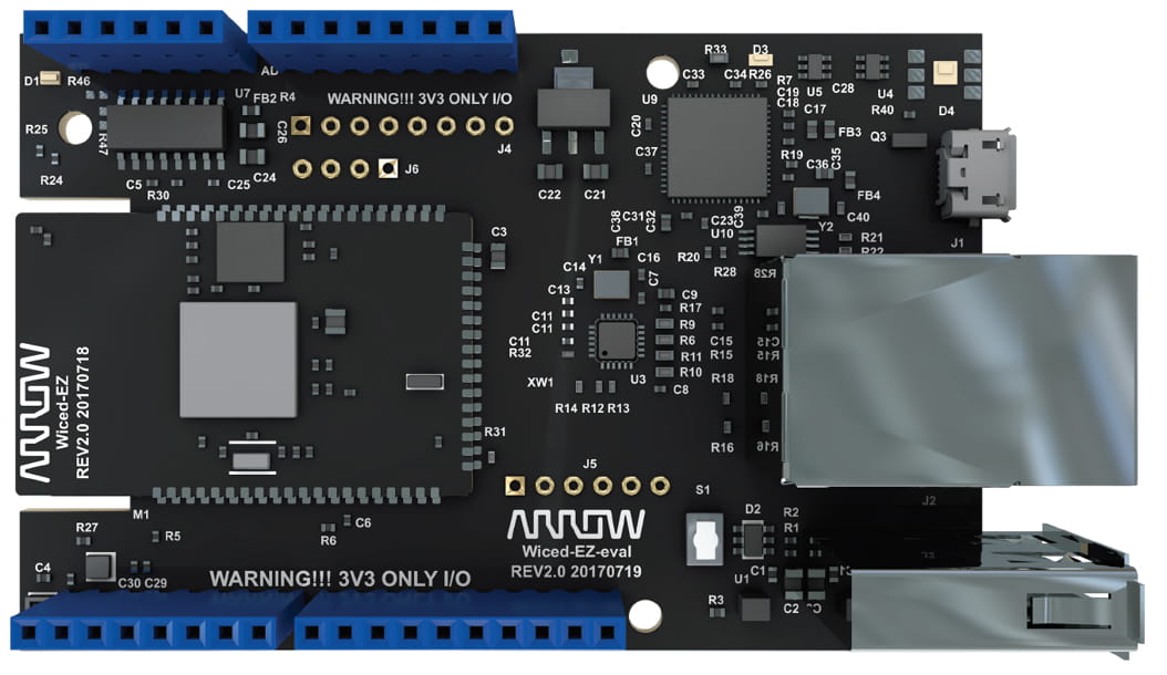 Embedded Planet-QUICKSILVER-EVL RF/Drahtlos-Entwicklungsplatinen und Kits QUICKSILVER_EVL