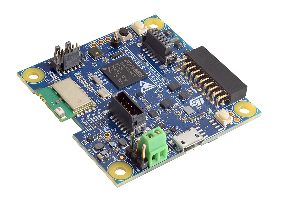 STMicroelectronics-STEVAL-STWINKT1 Sensor Development Boards und Kits FINAL_ST16802_STEVAL-STWINKT1_oblique-hpr