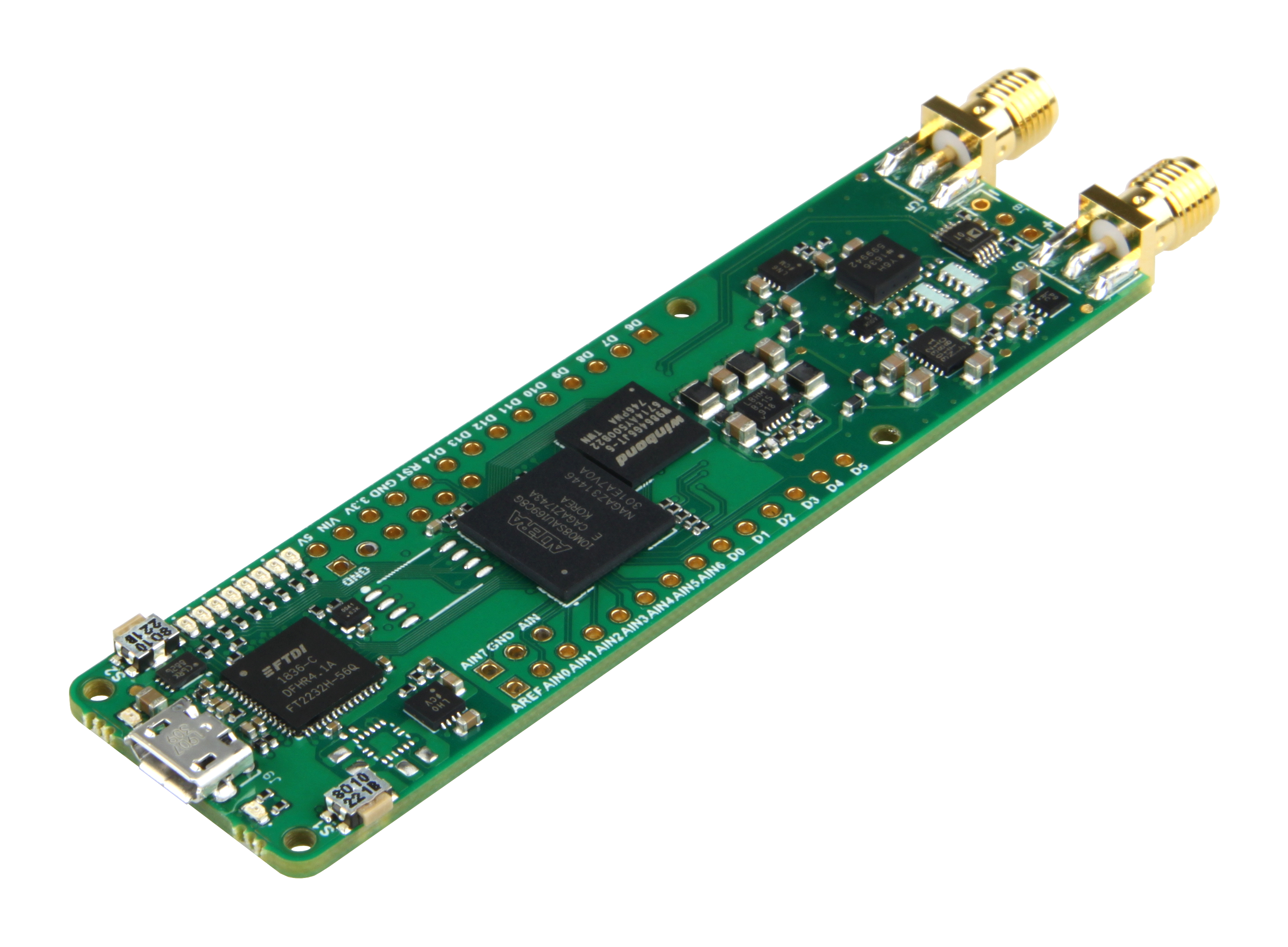 Trenz Electronic GmbH-ANALOGMAX-DAQ2 Programmierbare-Logik-Entwicklungsplatinen und -kits 0919 TEI0016-03 angle