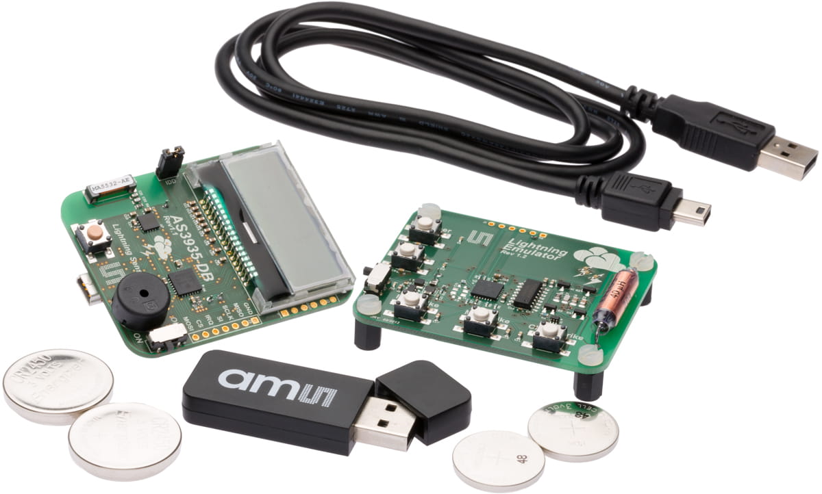 ams OSRAM-AS3935 DK Sensor Development Boards und Kits AS3935 DKimg1