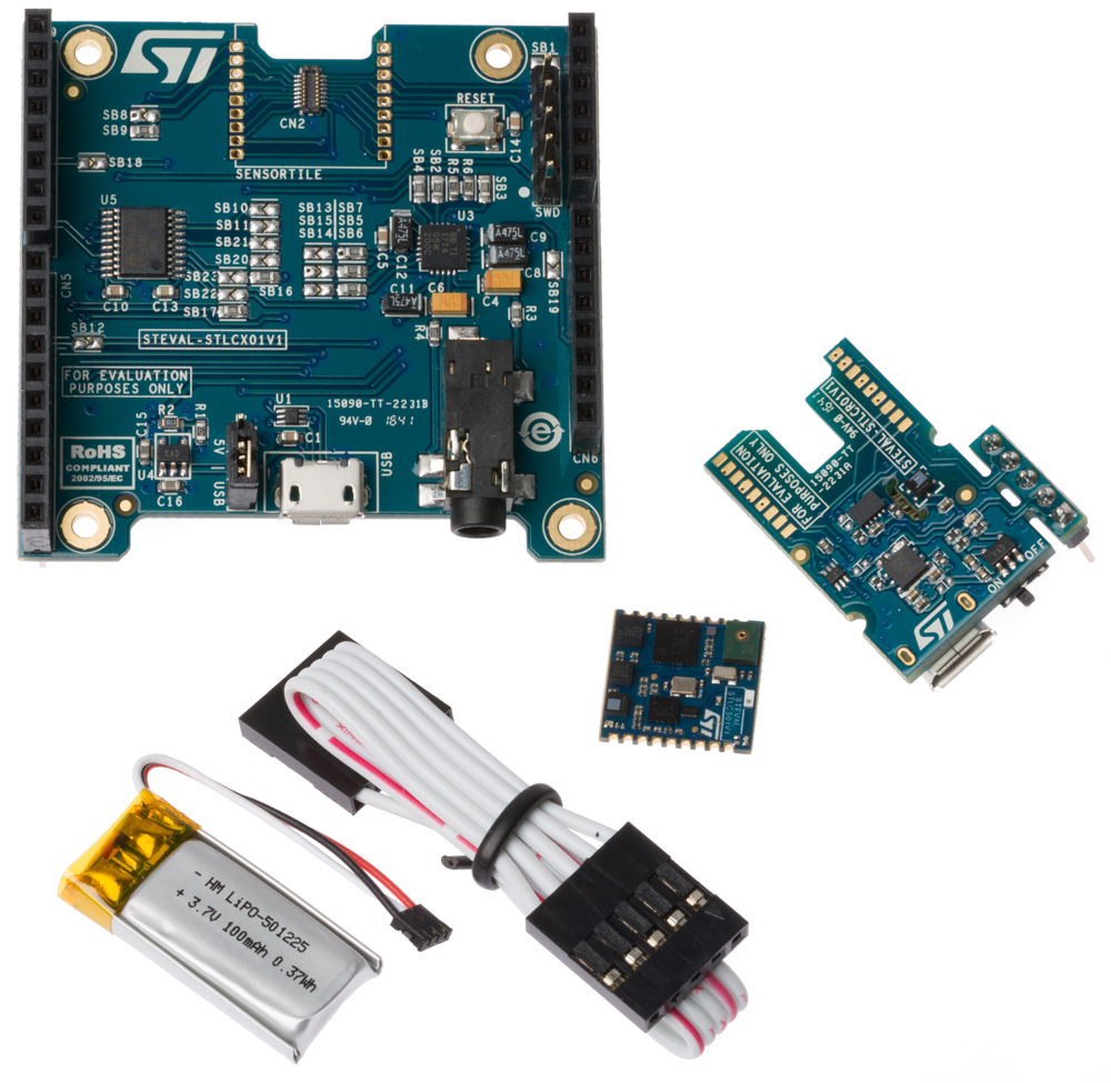 STMicroelectronics-SensorTile Dev Kit | STEVAL-STLKT01V1 Sensor Development Boards und Kits STEVAL-STLKT01V1_img1