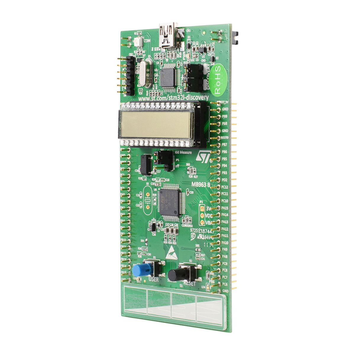 STMicroelectronics-STM32L-DISCOVERY Eingebettete Systementwicklungsboards und -kits STM32L DISCOVERY img1