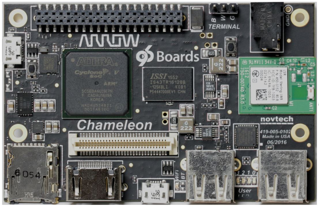 NovTech, Inc-CHAMELEON96 Programmierbare-Logik-Entwicklungsplatinen und -kits 1117 CHAMELEON96