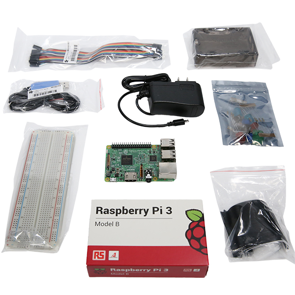 Adafruit Industries-Raspberry Pi 3 Starter Kit | 3058 Eingebettete Systementwicklungsboards und -kits RP3 Starter Kit - 1